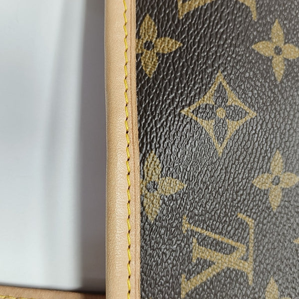 NEVERFULL INSIDE OUT MM Monogram Fabric Red