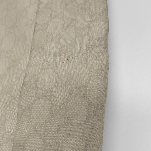 Monogram Canvas Shoulder Bag White