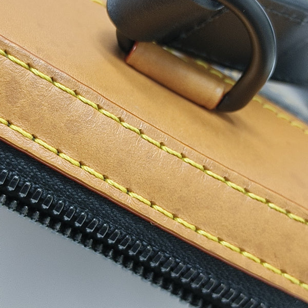 AMAZON Damier Ebene Coated Canvas Brown