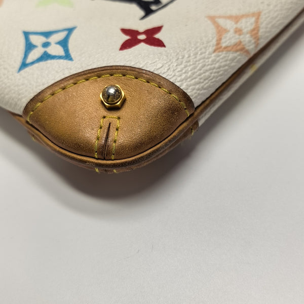 LV × TM VINTAGE MILLA Monogram Coated Canvas White