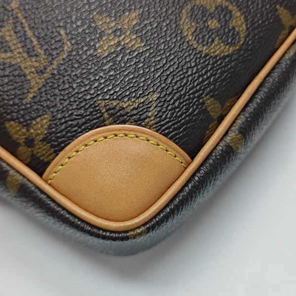 PANAME SET Monogram Coated Canvas Brown