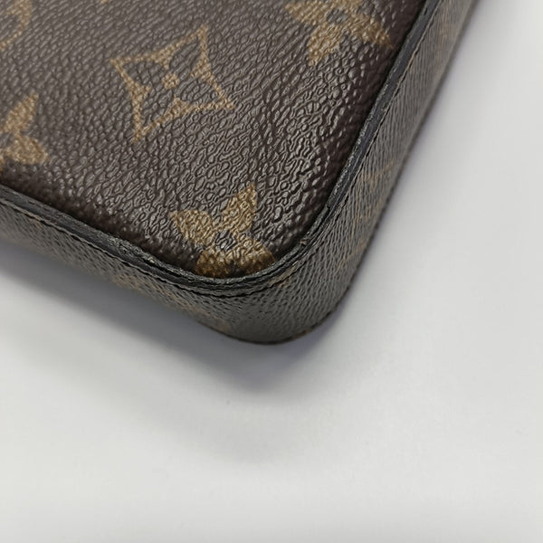 FÉLICIE Monogram Coated Canvas Brown