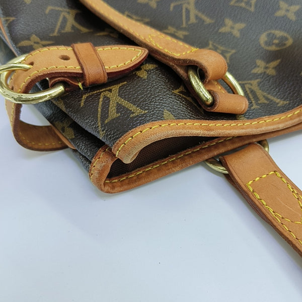 BATIGNOLLES MM Monogram Coated Canvas Brown