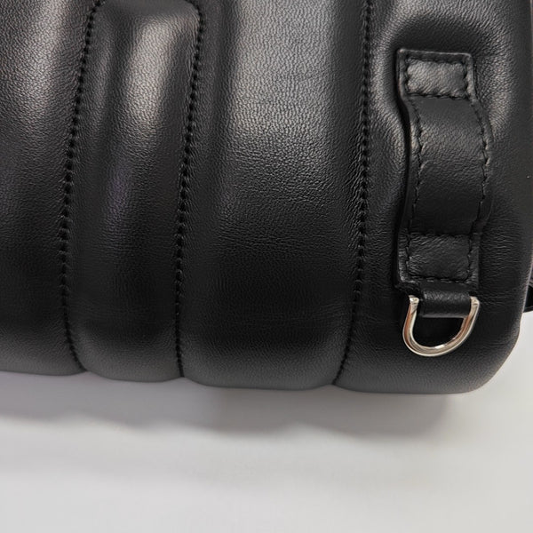 BVLGARI Small Quilted Lambskin Black