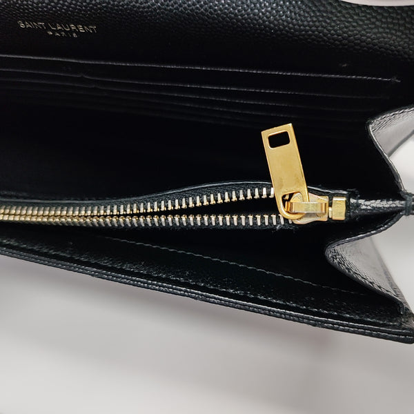 MONOGRAM Medium Chevron Calfskin Black