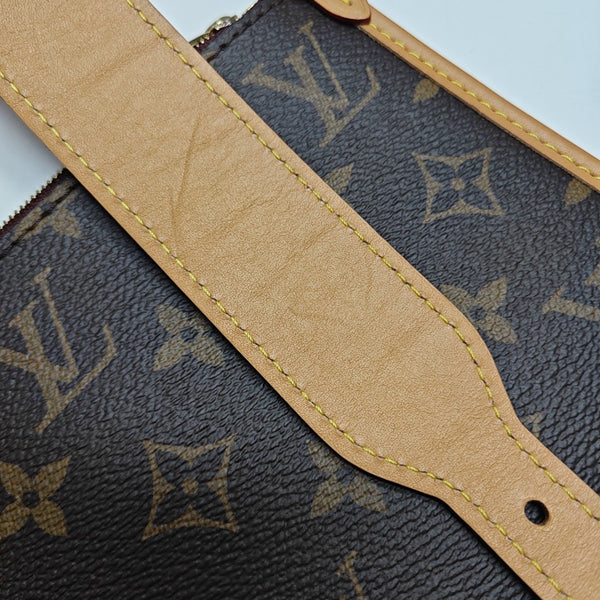 CARRYALL PM Monogram Coated Canvas Brown