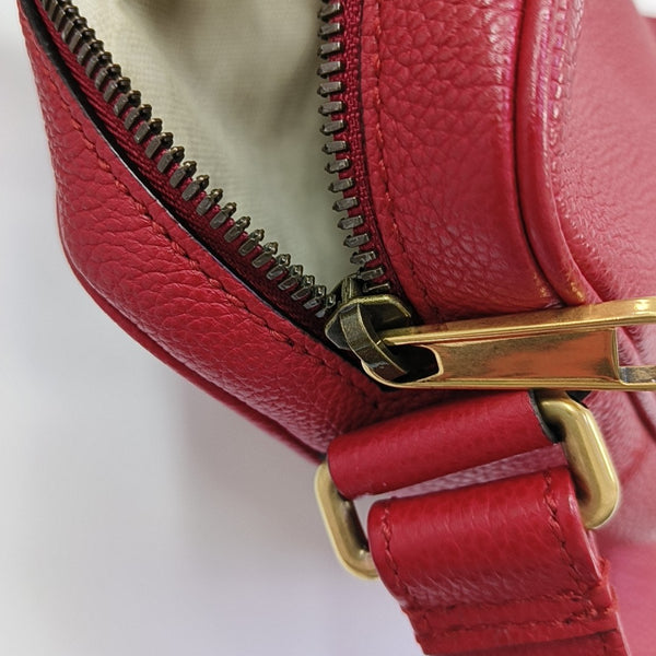 Print Calfskin Red