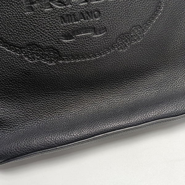 Calfskin Shoulder Bag Black