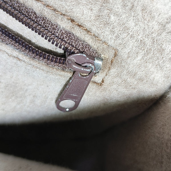 Coated Canvas Shoulder Bag Multicolor