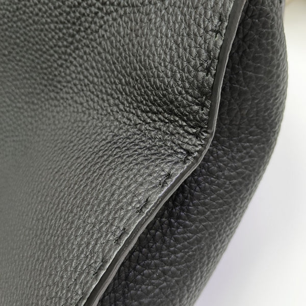 Calfskin Shoulder Bag Black