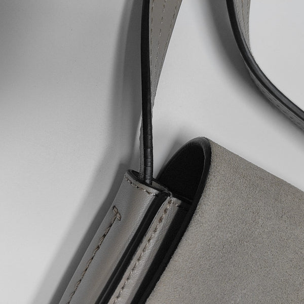 Faye Small Calfskin Gray