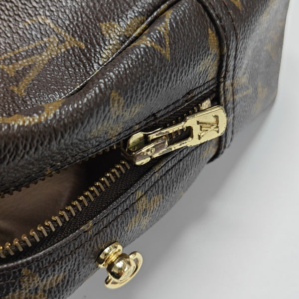 TROUSSE TOILETTE GM Monogram Coated Canvas Brown