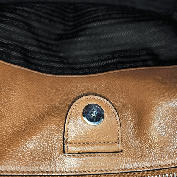 Calfskin Tote Bag Brown