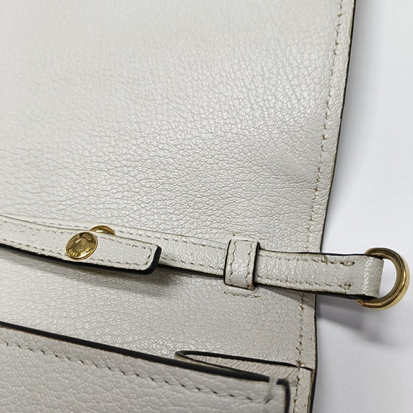 My Miu Calfskin White