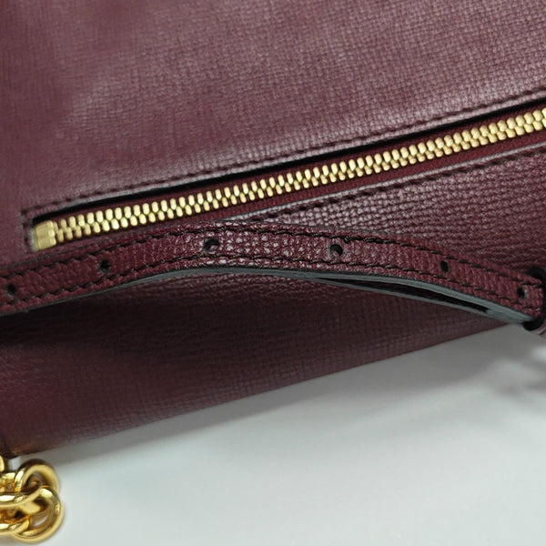 Macken Small Calfskin Red