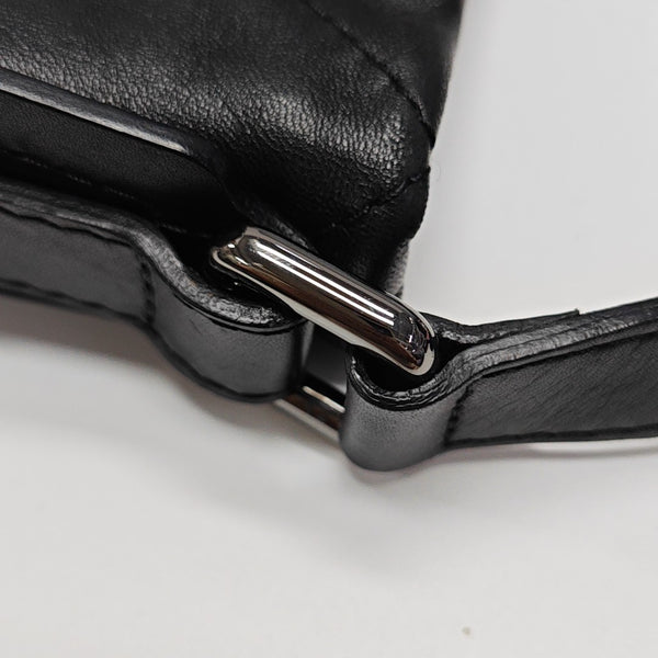 Quilted Lambskin Tote Bag Black