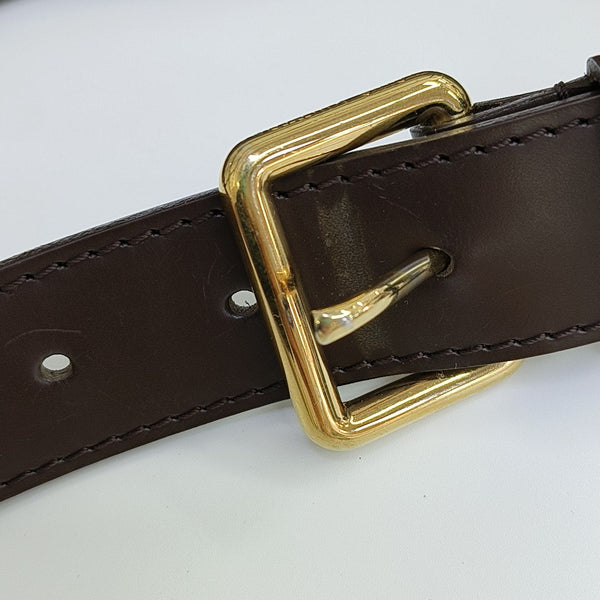 GALLIERA Damier Ebene Coated Canvas Brown