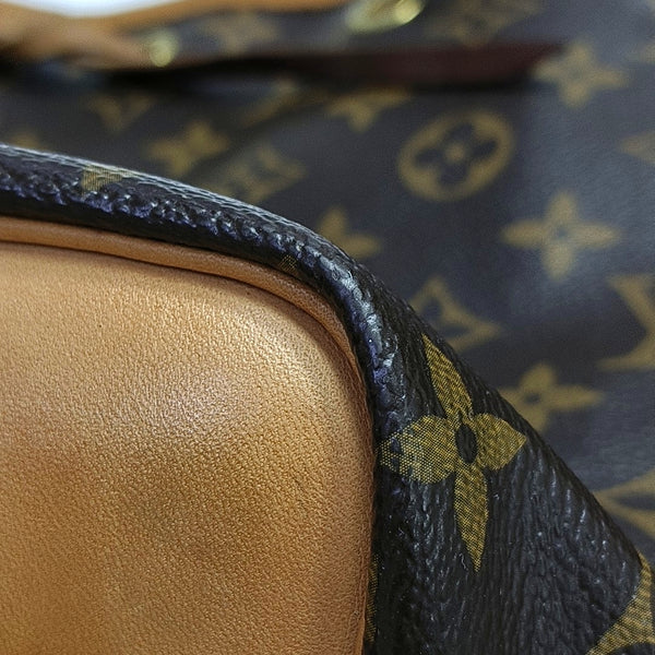 NÉONOÉ PM Monogram Coated Canvas Brown