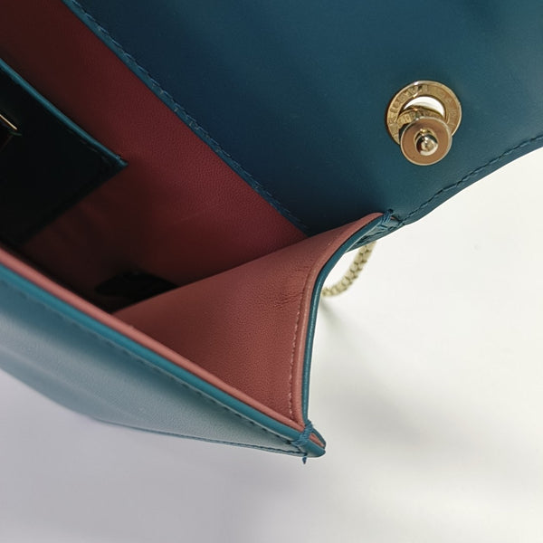 SERPENTI FOREVER Small Stingray Leather Green