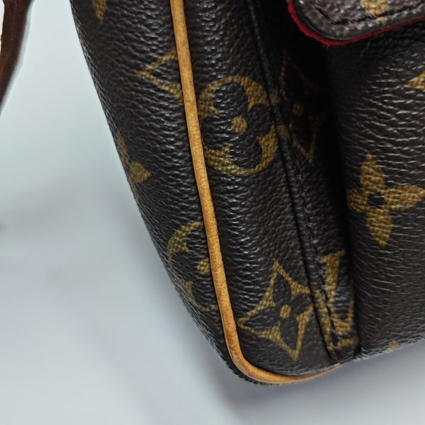 VIVA CITE PM Monogram Coated Canvas Brown