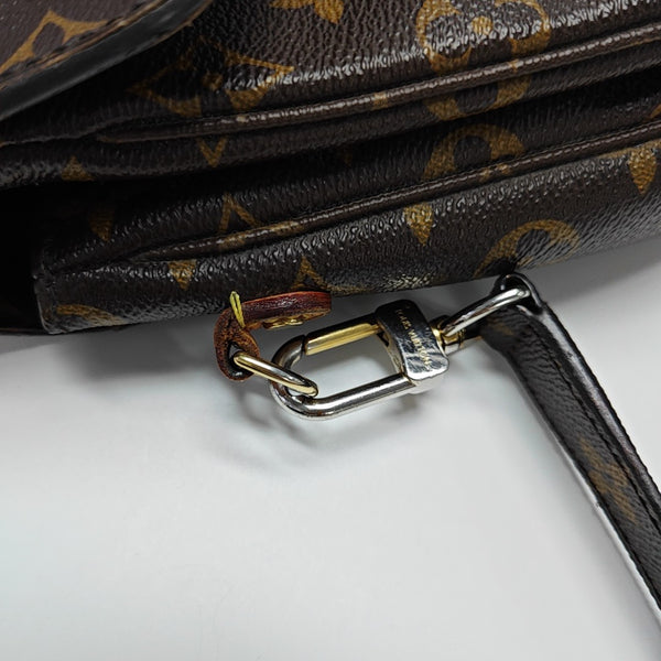 MÉTIS MM Monogram Coated Canvas Brown