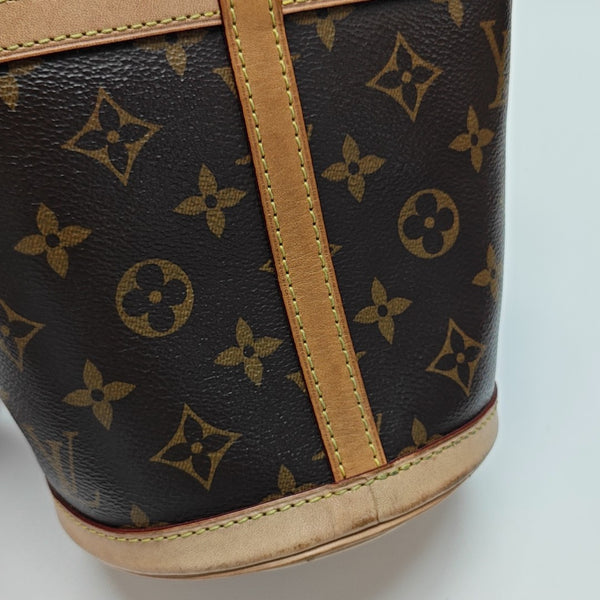 DUFFLE Monogram Coated Canvas Brown