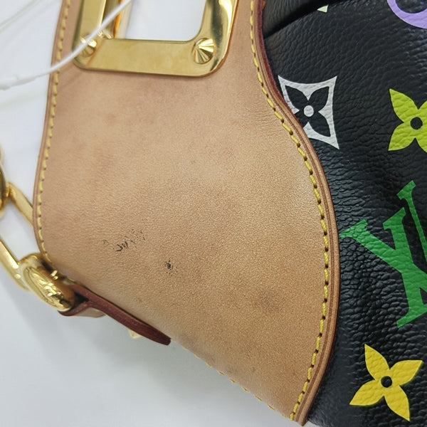 LV × TM JUDY PM Monogram Coated Canvas Black