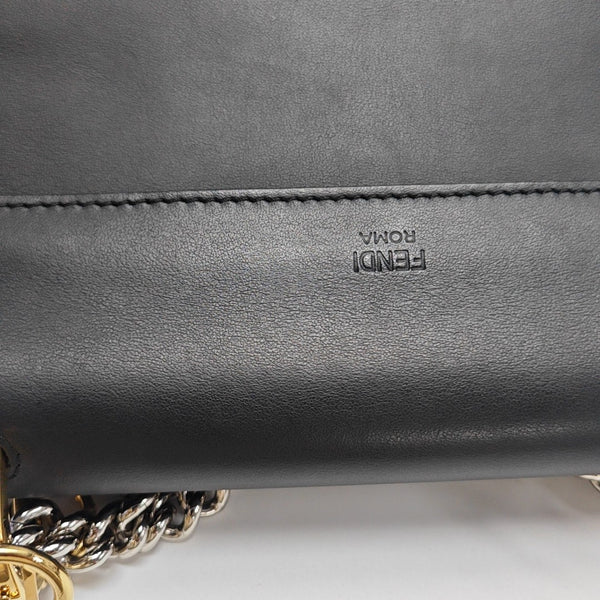 Kan I F Small Calfskin Black