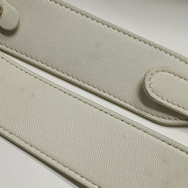 Lady Dior Small Cannage Lambskin White