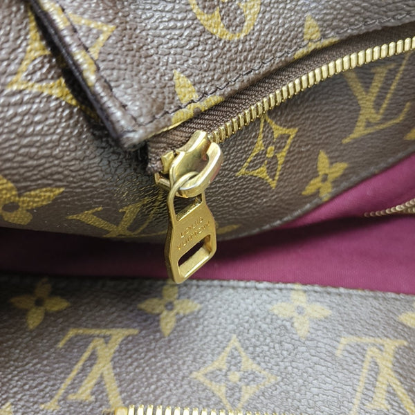 RASPAIL Monogram Coated Canvas Brown