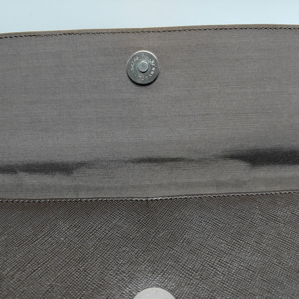 Calfskin Shoulder Bag Brown