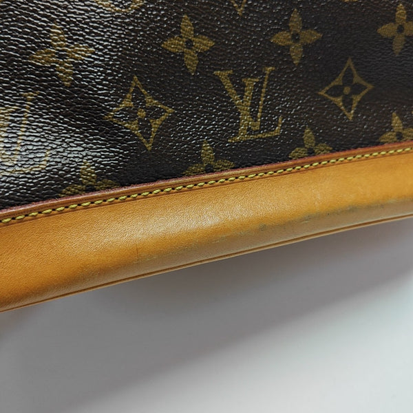 NOÉ MM Monogram Coated Canvas Brown