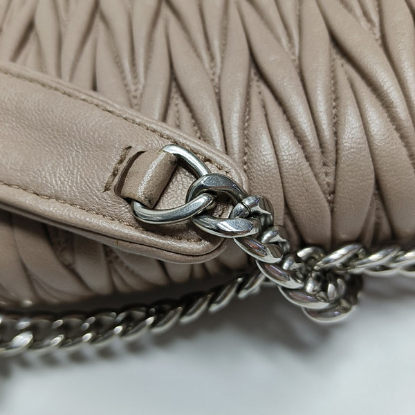 Quilted Lambskin Crossbody Bag Pink