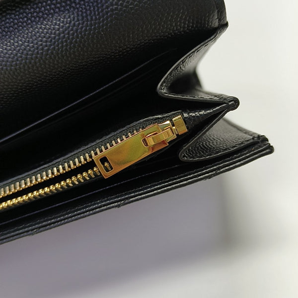 MONOGRAM Medium Chevron Calfskin Black