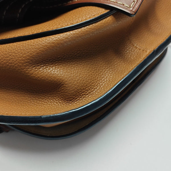 Gate Small Calfskin Brown