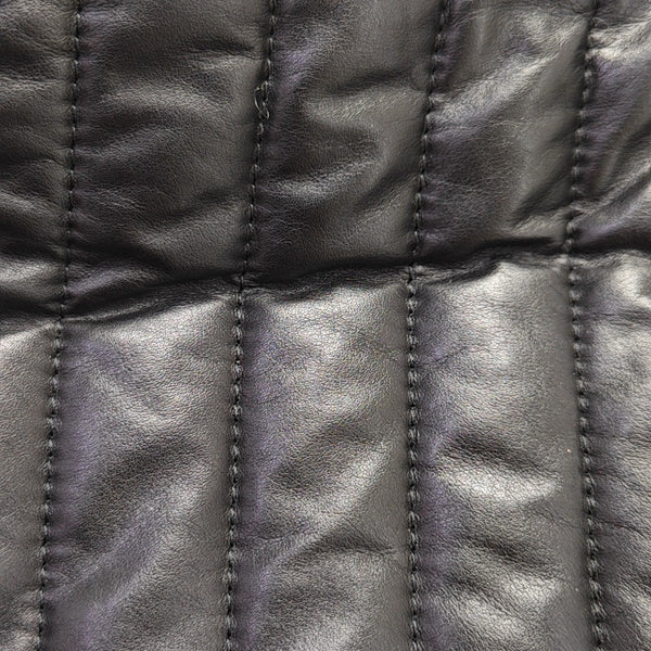 Monaco Small Quilted Calfskin Black