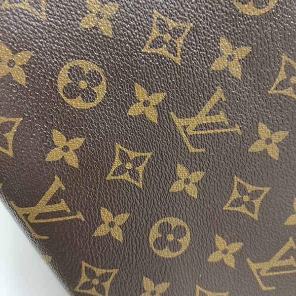 CLUNY PM Monogram Coated Canvas Brown