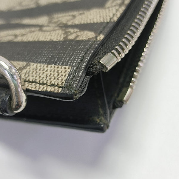 Monogram Coated Canvas Clutch Multicolor