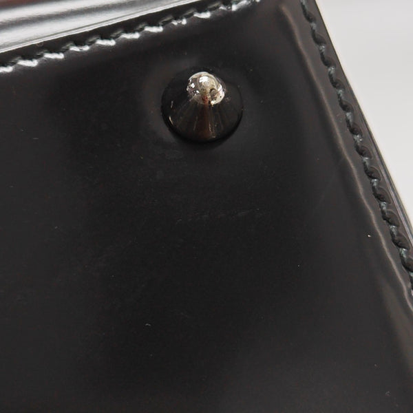 Lady Dior Medium Patent Leather Black