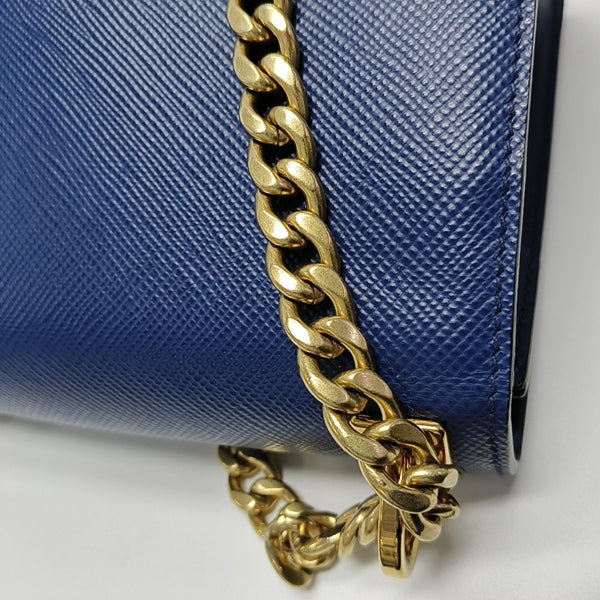 Monochrome Saffiano Calfskin Blue