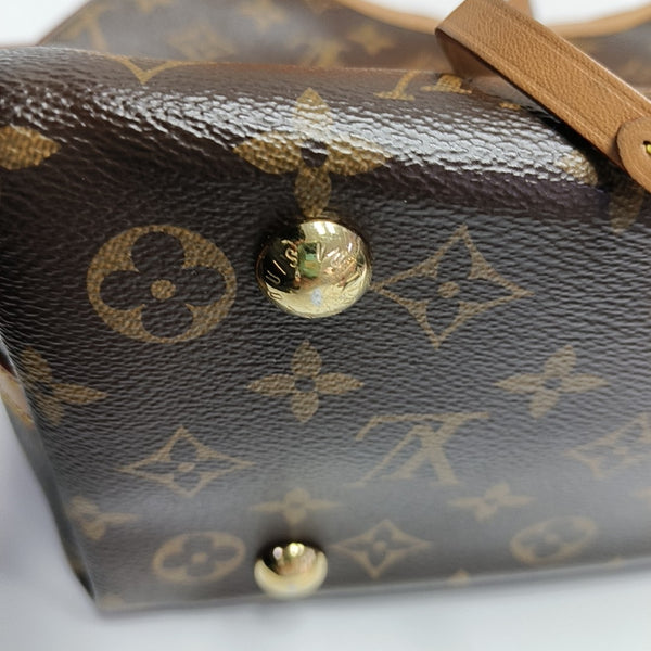 CARRYALL PM Monogram Coated Canvas Brown