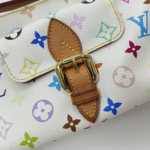 LV × TM ELIZA Monogram Coated Canvas White