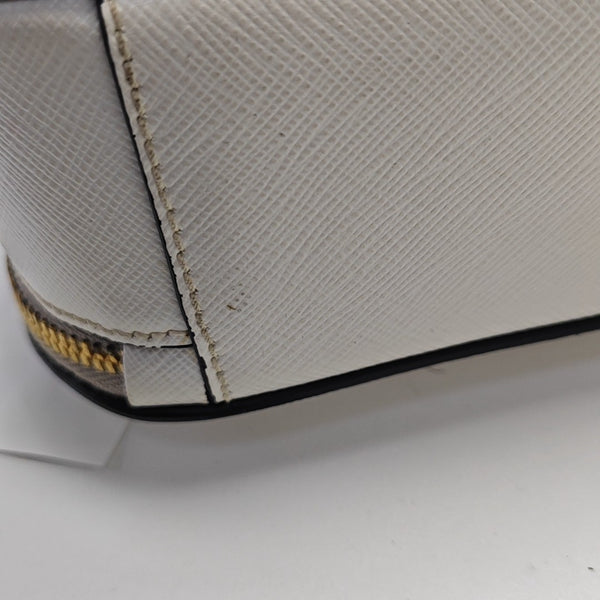 Odette Saffiano Calfskin White