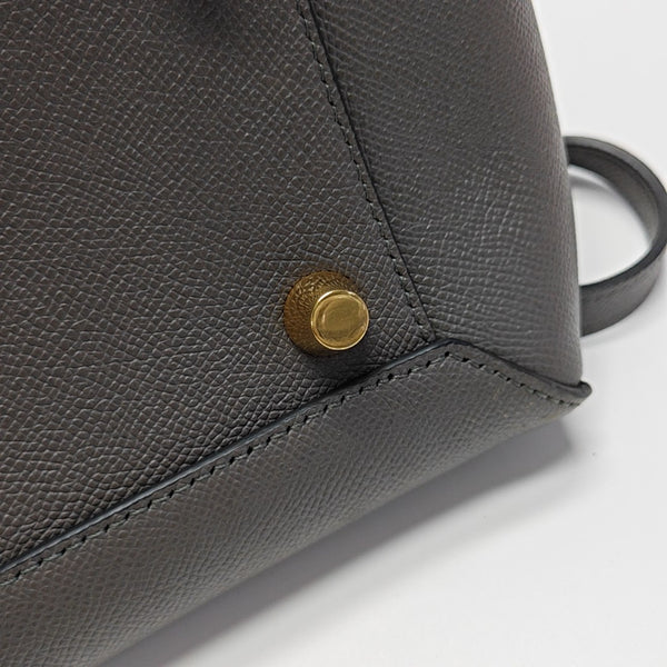 BELT Mini Calfskin Gray