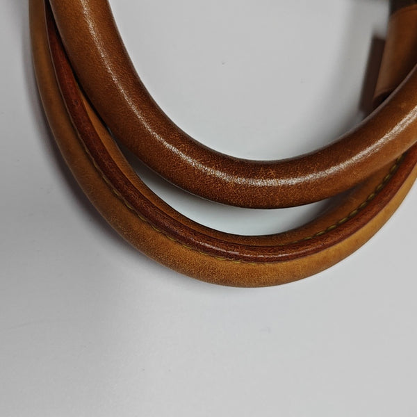 KEEPALL 55 Monogram Coated Canvas Brown
