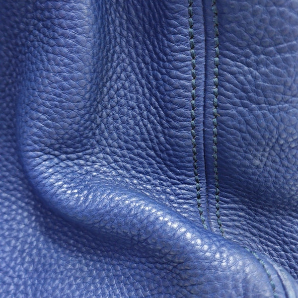 Calfskin Shoulder Bag Blue