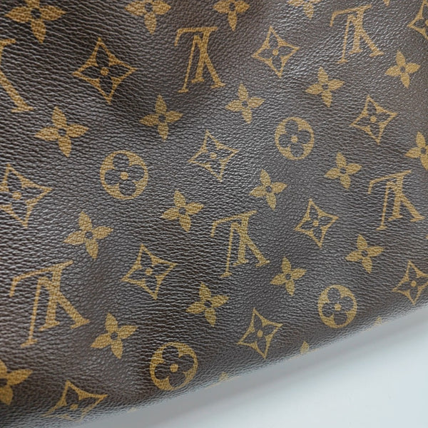 SPEEDY 35 Monogram Coated Canvas Brown