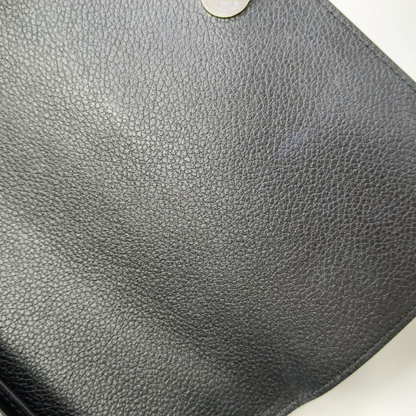 SUNSET Medium Calfskin Black