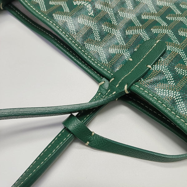 Lona recubierta Saint Louis PM Verde
