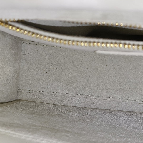 Lady Dior Small Cannage Lambskin White
